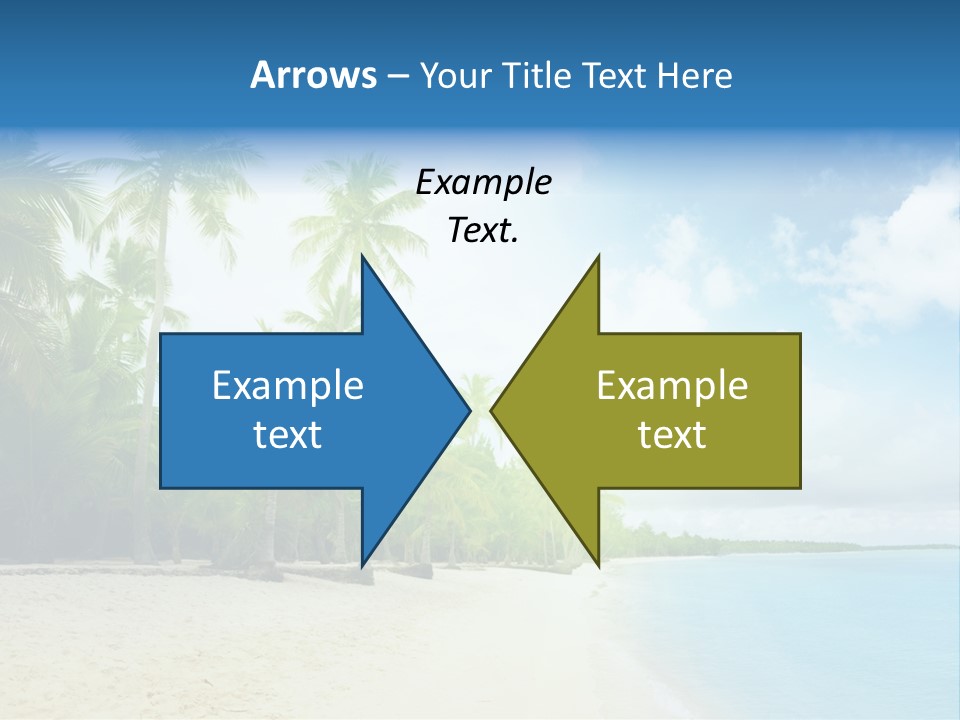 Tropical Summer Nobody PowerPoint Template