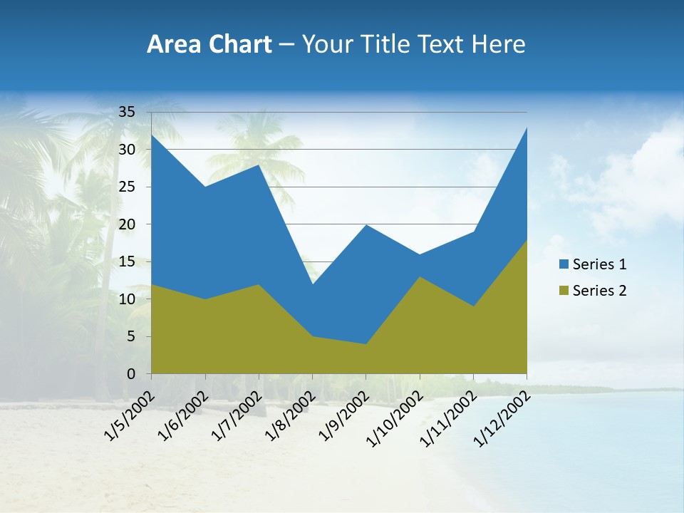 Tropical Summer Nobody PowerPoint Template