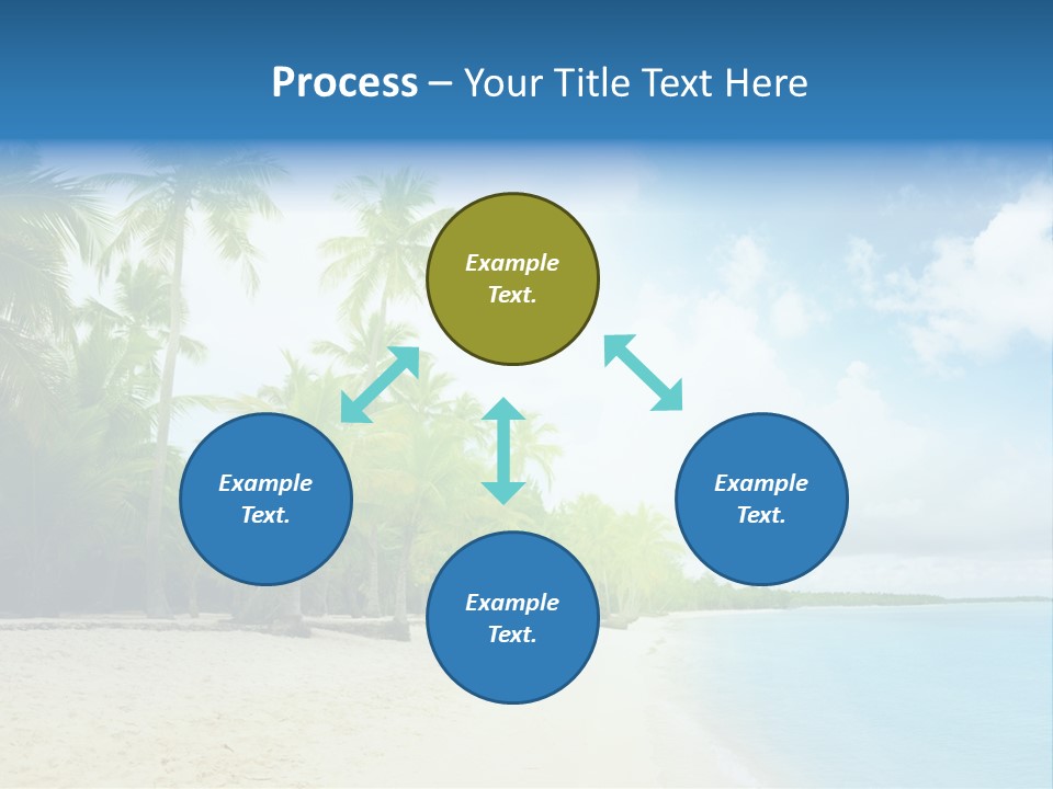 Tropical Summer Nobody PowerPoint Template