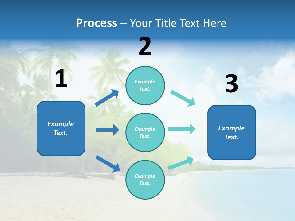 Tropical Summer Nobody PowerPoint Template