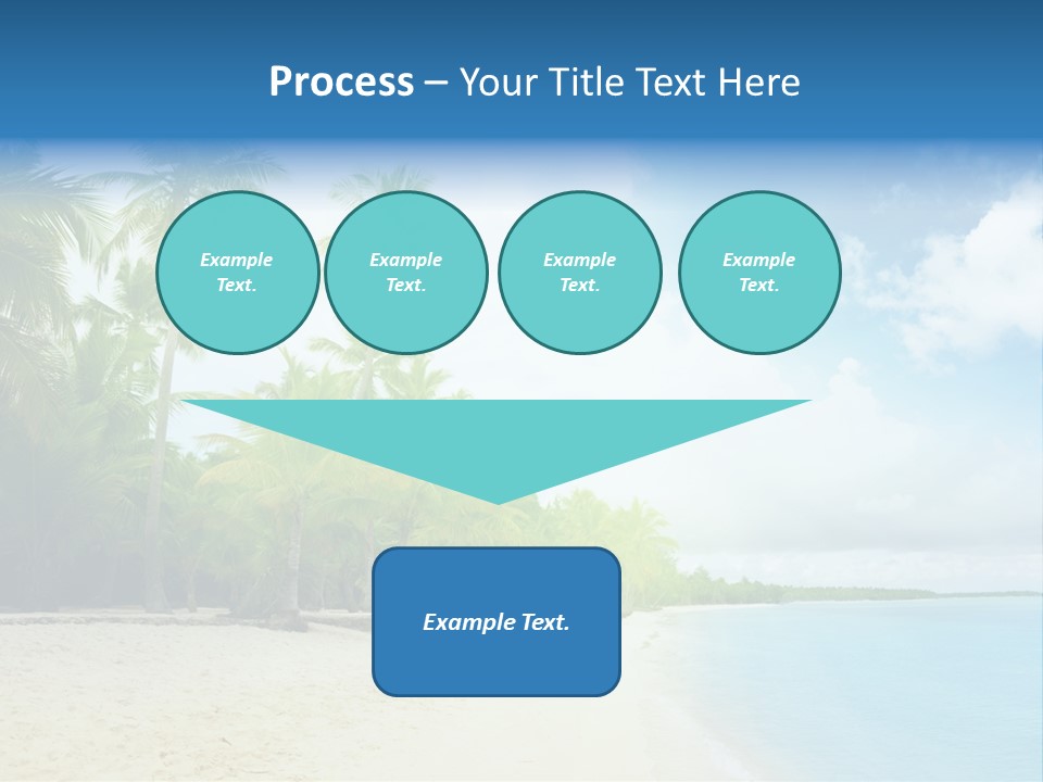 Tropical Summer Nobody PowerPoint Template