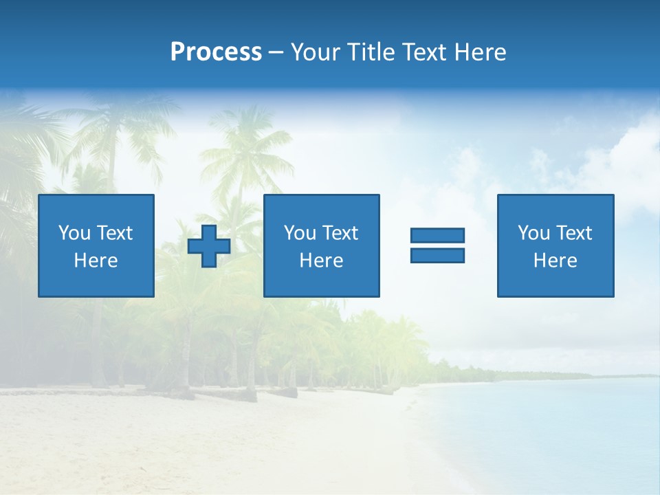 Tropical Summer Nobody PowerPoint Template