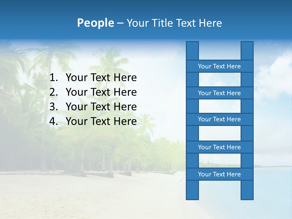 Tropical Summer Nobody PowerPoint Template