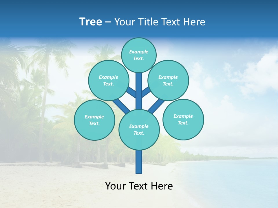 Tropical Summer Nobody PowerPoint Template