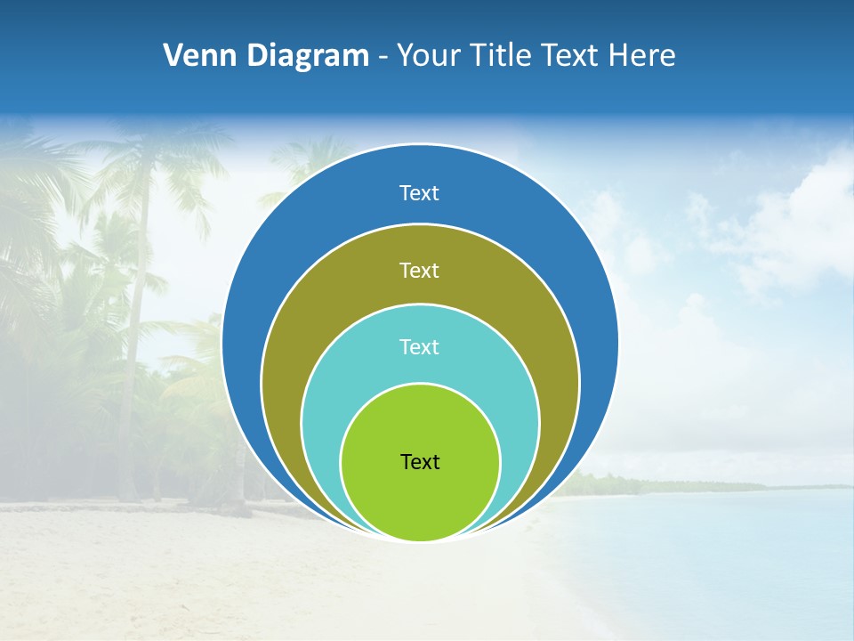 Tropical Summer Nobody PowerPoint Template