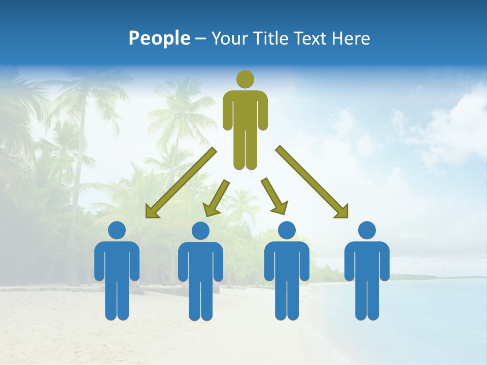 Tropical Summer Nobody PowerPoint Template