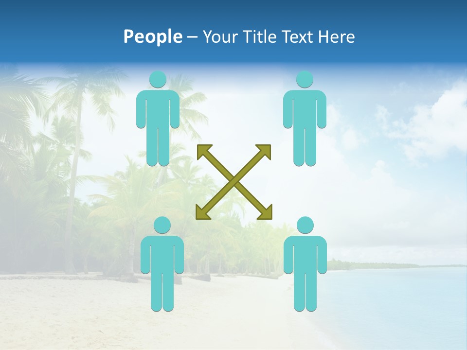 Tropical Summer Nobody PowerPoint Template