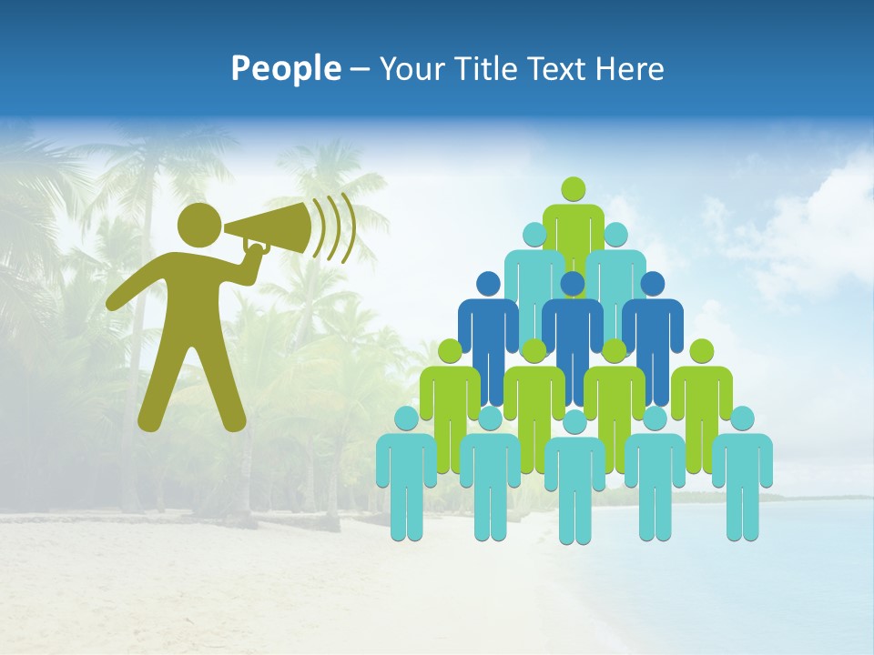 Tropical Summer Nobody PowerPoint Template