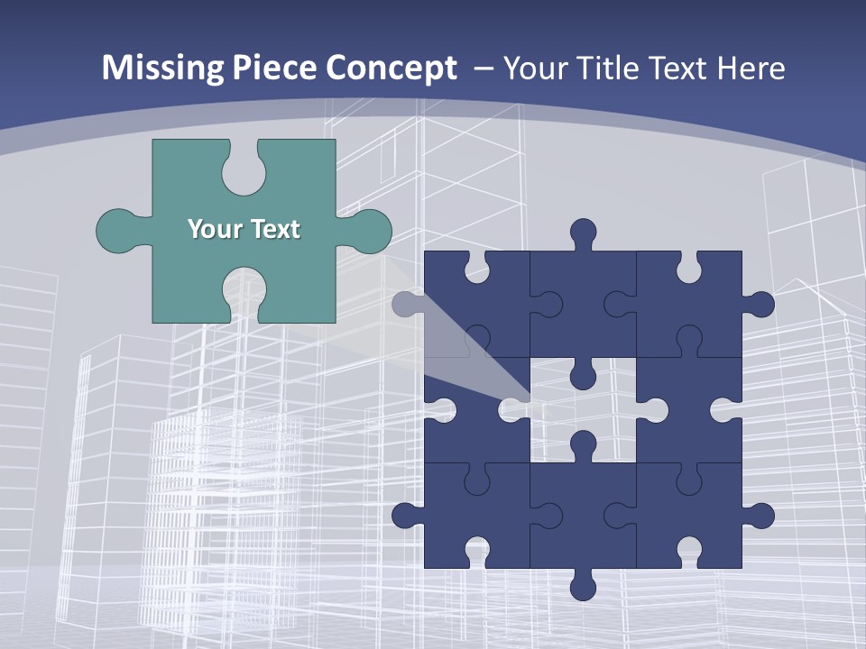 Abstract Project Schematic PowerPoint Template