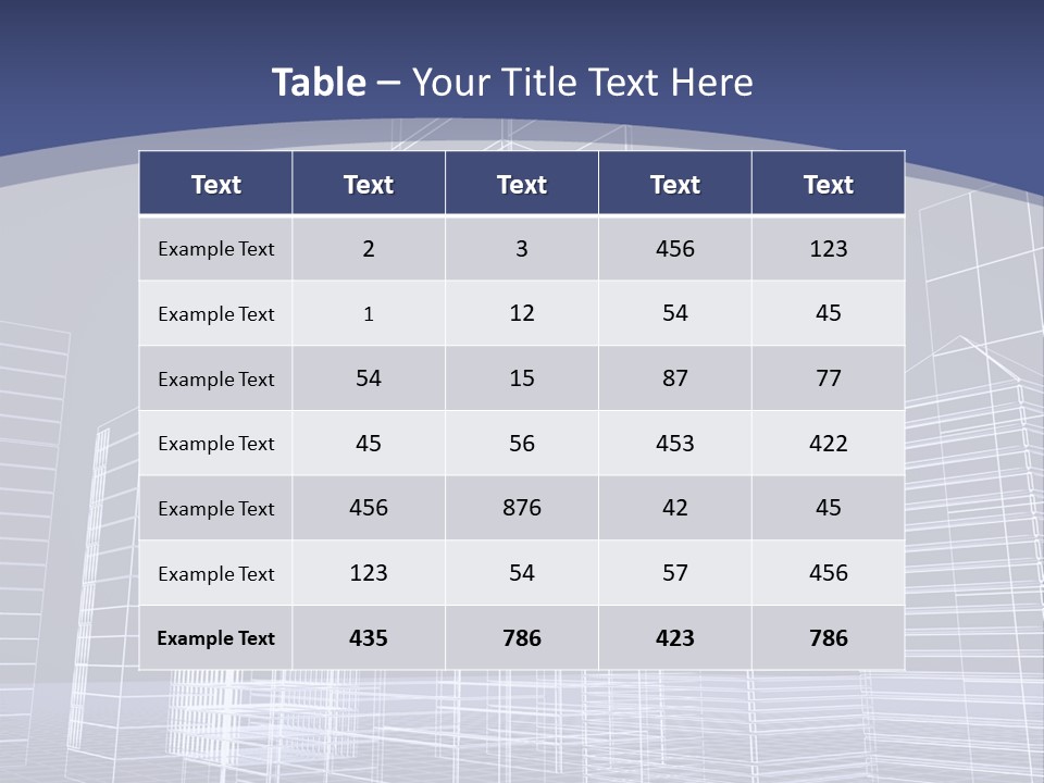 Abstract Project Schematic PowerPoint Template
