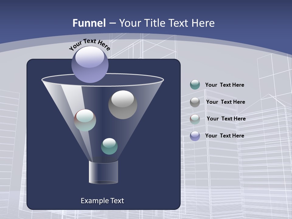Abstract Project Schematic PowerPoint Template