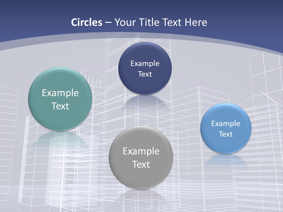 Abstract Project Schematic PowerPoint Template