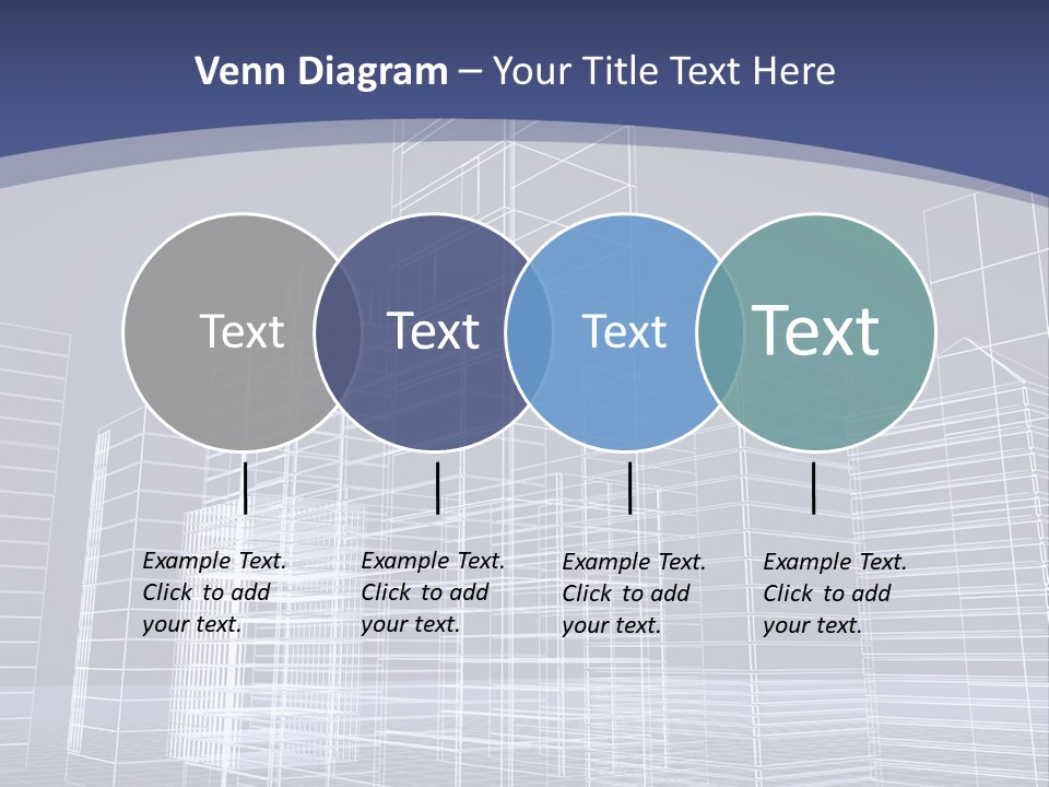 Abstract Project Schematic PowerPoint Template