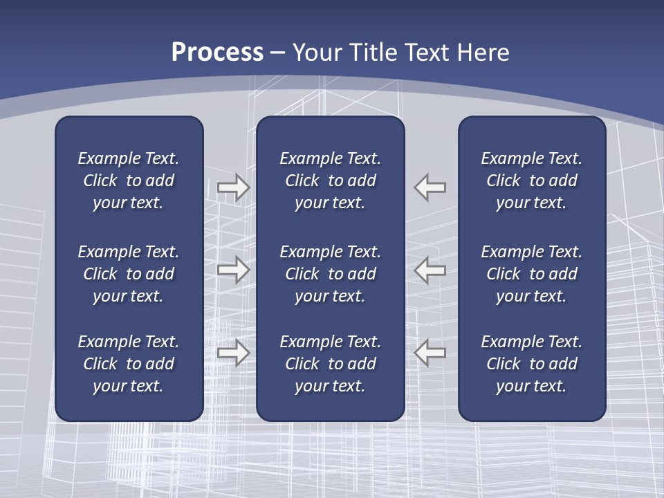 Abstract Project Schematic PowerPoint Template