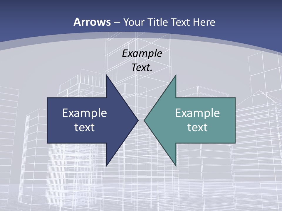 Abstract Project Schematic PowerPoint Template