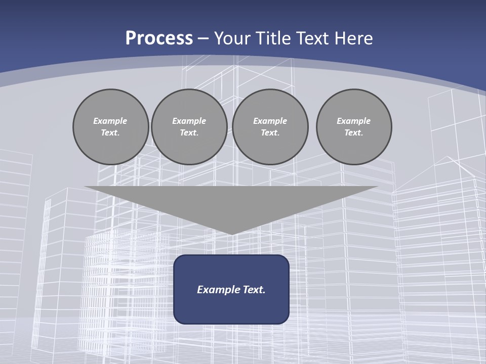 Abstract Project Schematic PowerPoint Template