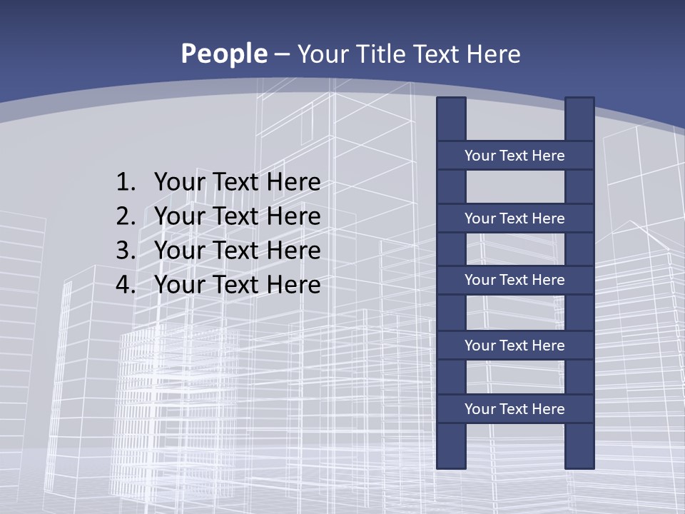 Abstract Project Schematic PowerPoint Template