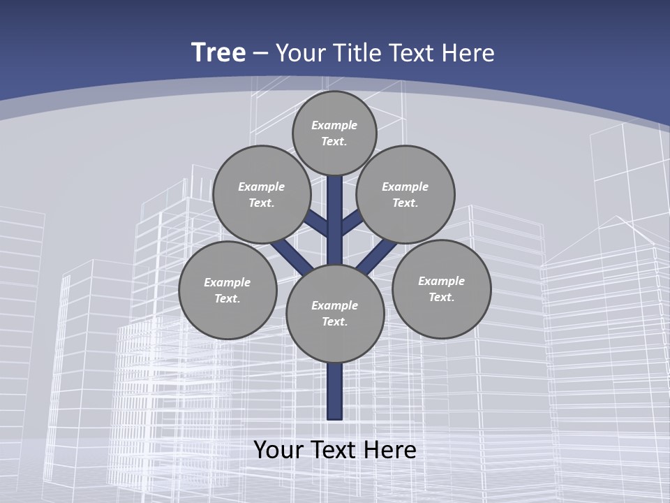 Abstract Project Schematic PowerPoint Template