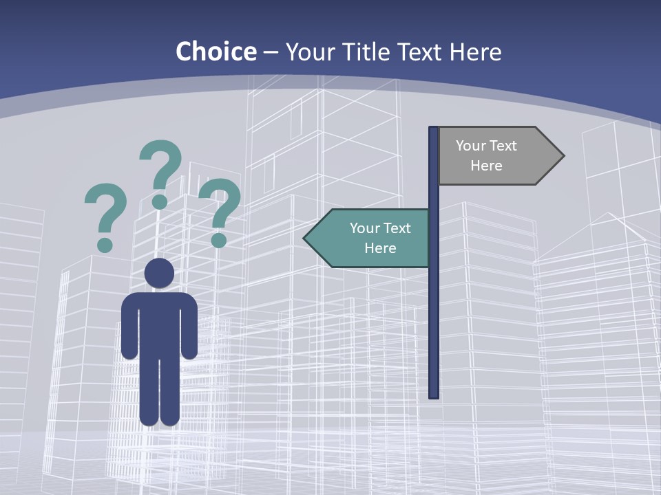 Abstract Project Schematic PowerPoint Template