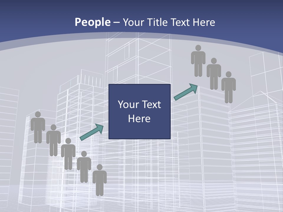 Abstract Project Schematic PowerPoint Template