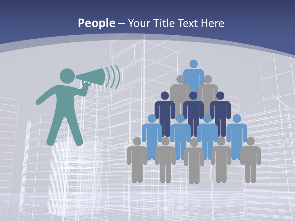 Abstract Project Schematic PowerPoint Template