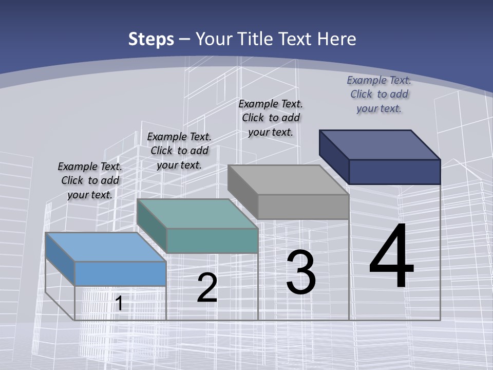 Abstract Project Schematic PowerPoint Template