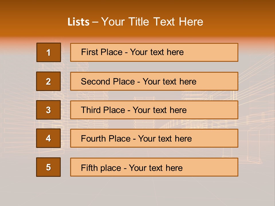 Building Industry Background PowerPoint Template