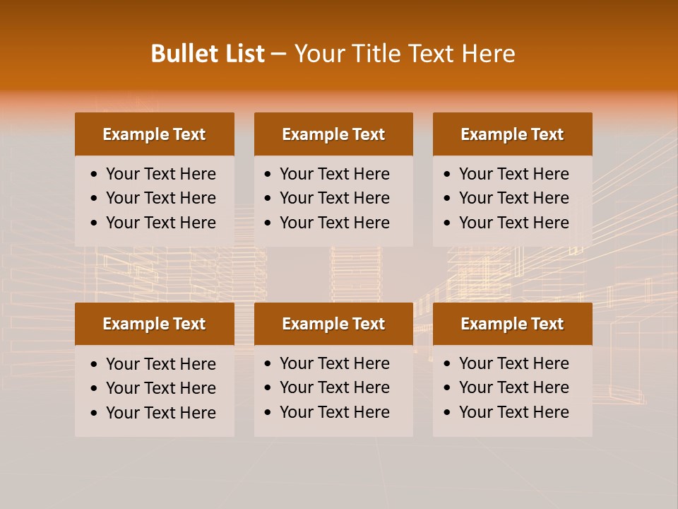 Building Industry Background PowerPoint Template