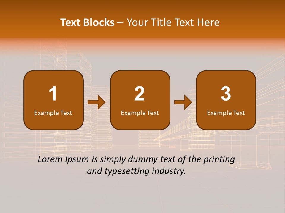Building Industry Background PowerPoint Template