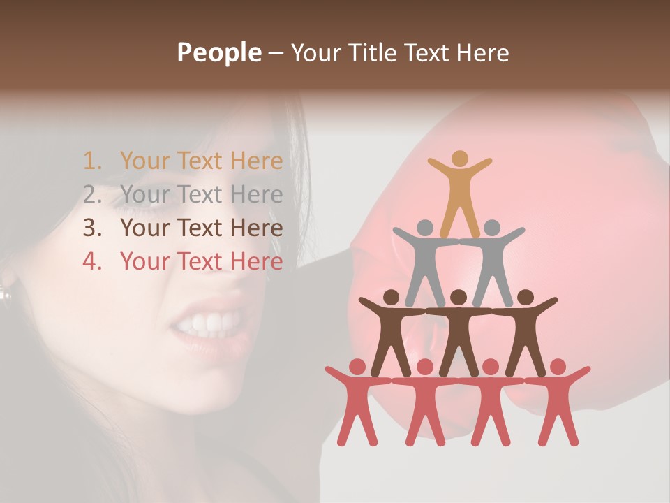 People Painful  PowerPoint Template