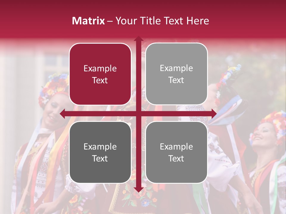 Bulgaria Dance Dancer PowerPoint Template