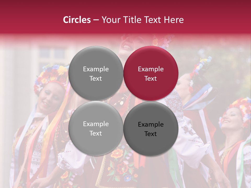 Bulgaria Dance Dancer PowerPoint Template