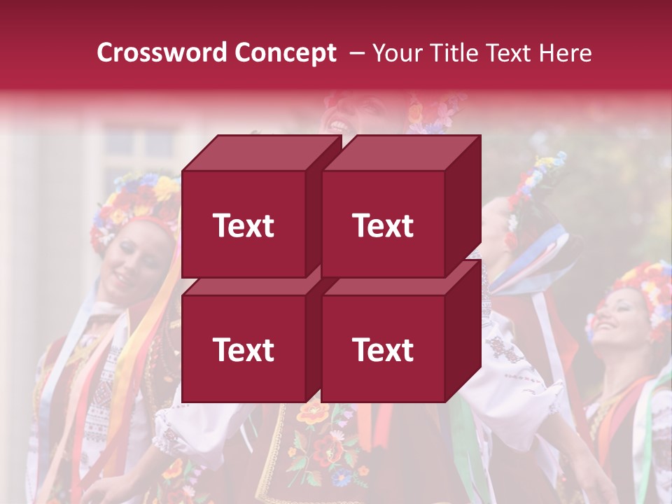 Bulgaria Dance Dancer PowerPoint Template