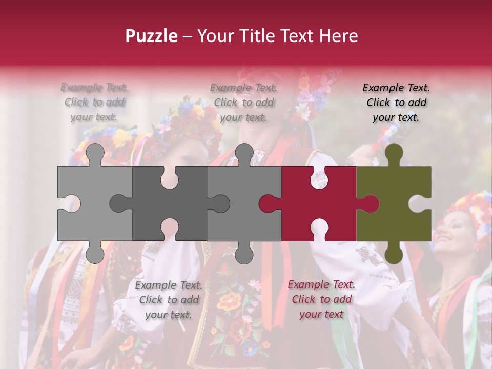 Bulgaria Dance Dancer PowerPoint Template