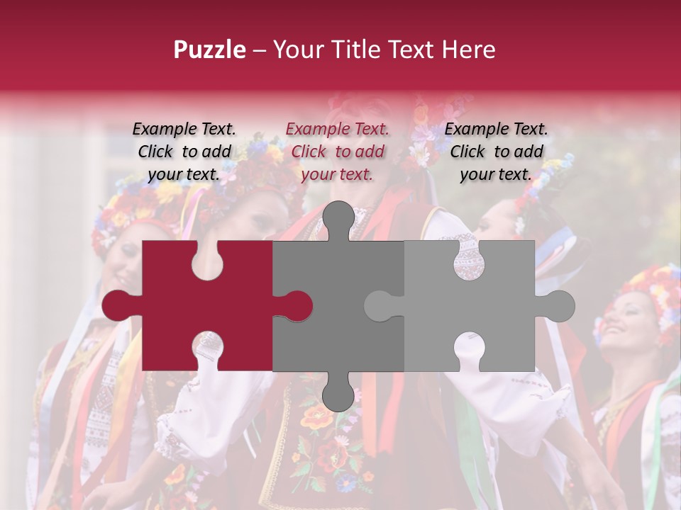 Bulgaria Dance Dancer PowerPoint Template