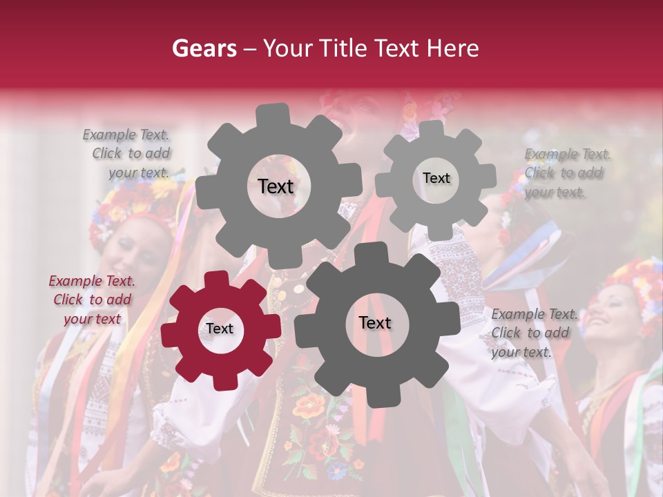 Bulgaria Dance Dancer PowerPoint Template