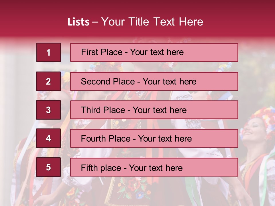 Bulgaria Dance Dancer PowerPoint Template