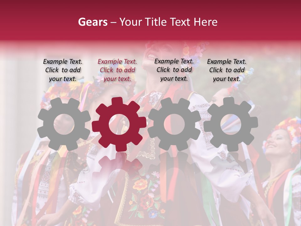 Bulgaria Dance Dancer PowerPoint Template