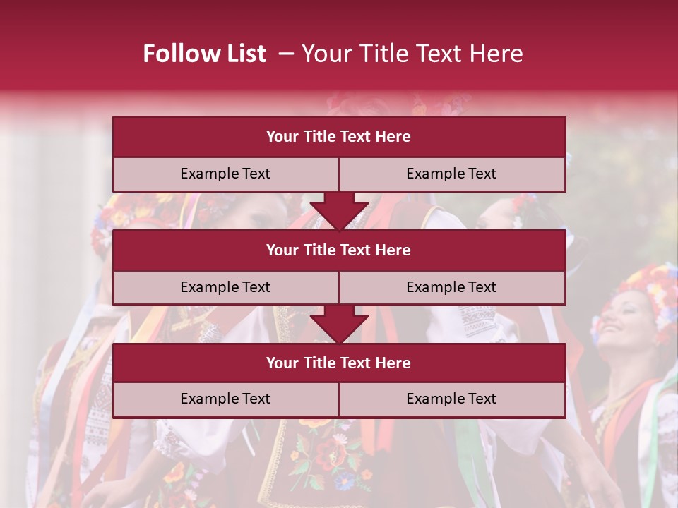 Bulgaria Dance Dancer PowerPoint Template