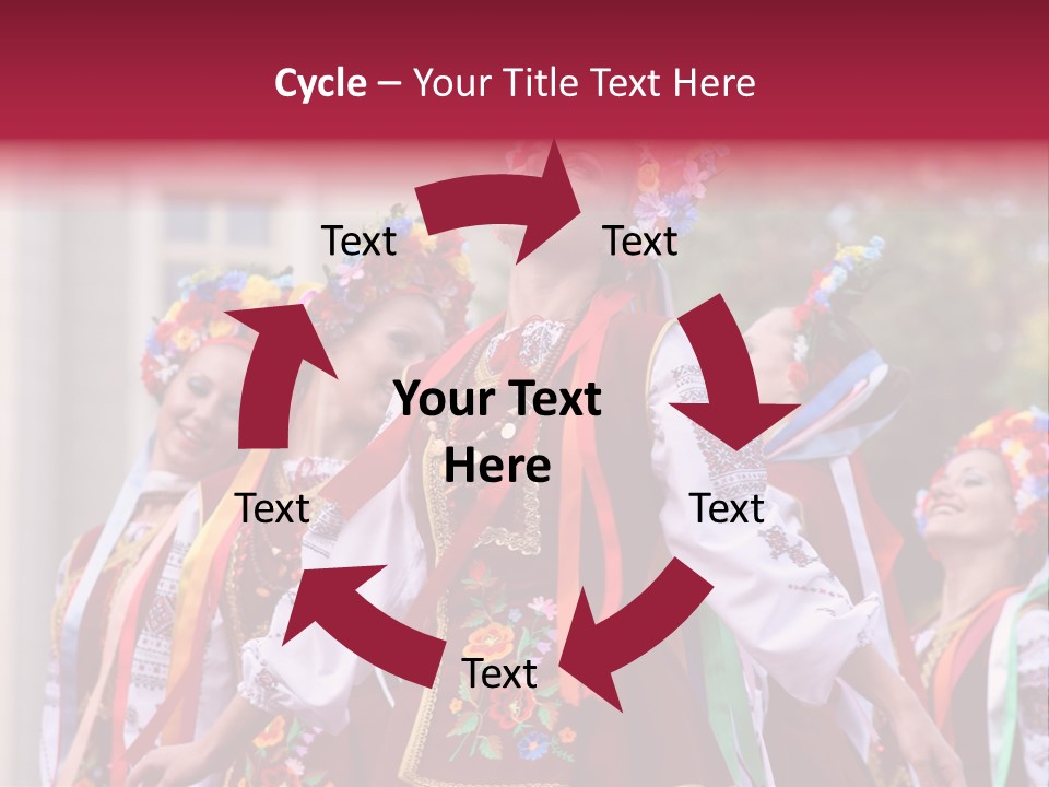 Bulgaria Dance Dancer PowerPoint Template