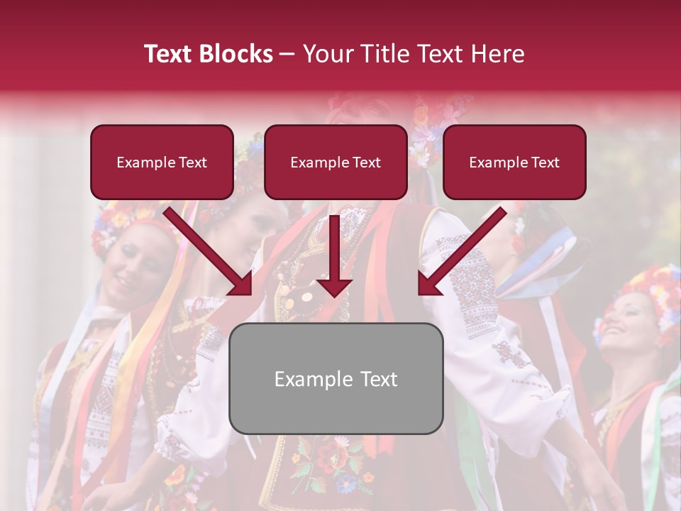 Bulgaria Dance Dancer PowerPoint Template