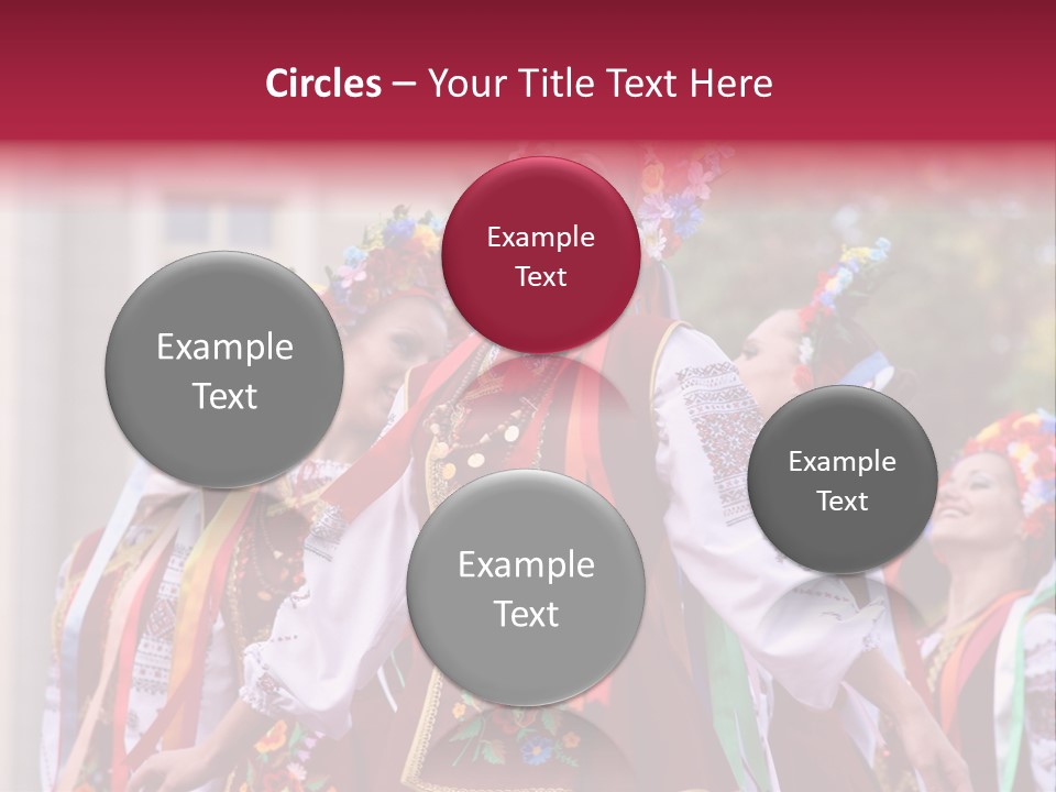 Bulgaria Dance Dancer PowerPoint Template