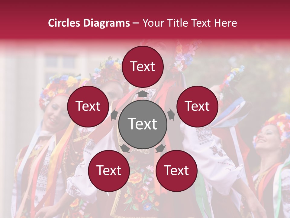 Bulgaria Dance Dancer PowerPoint Template