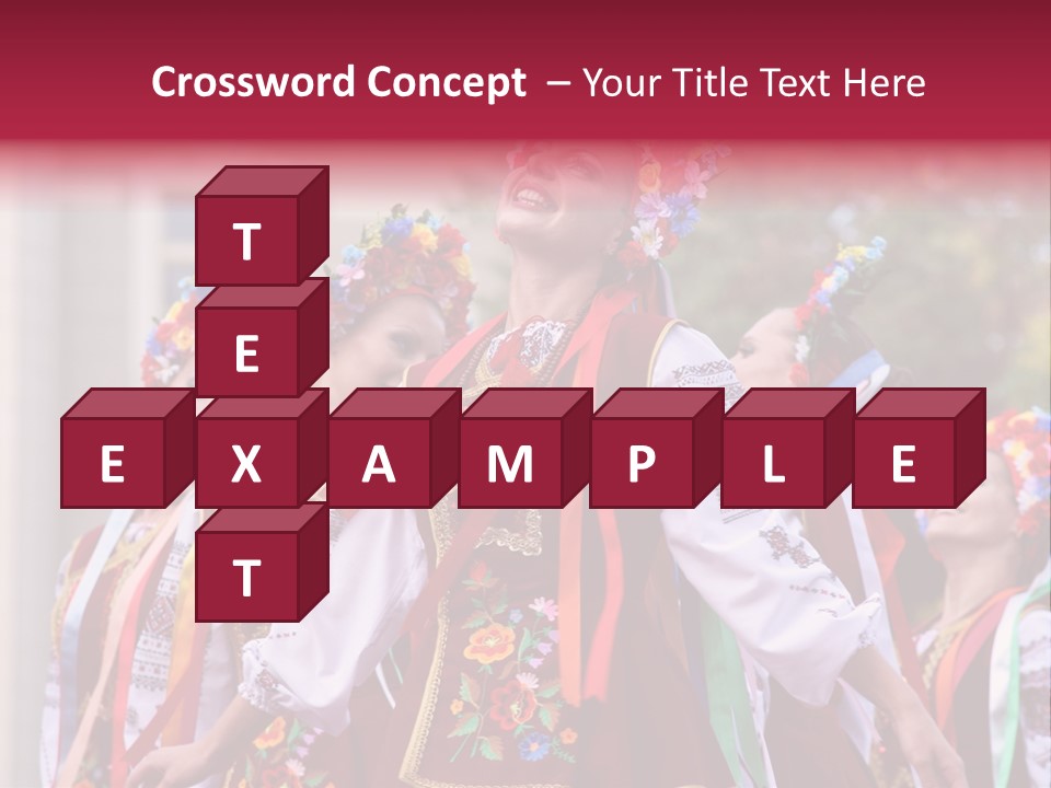 Bulgaria Dance Dancer PowerPoint Template