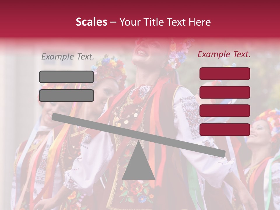 Bulgaria Dance Dancer PowerPoint Template