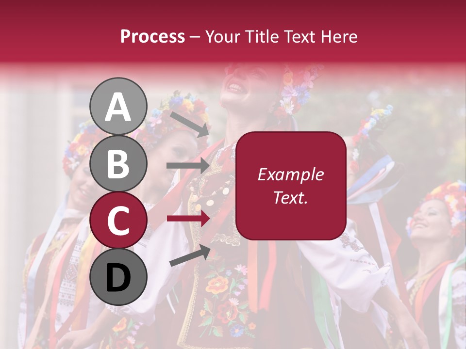 Bulgaria Dance Dancer PowerPoint Template