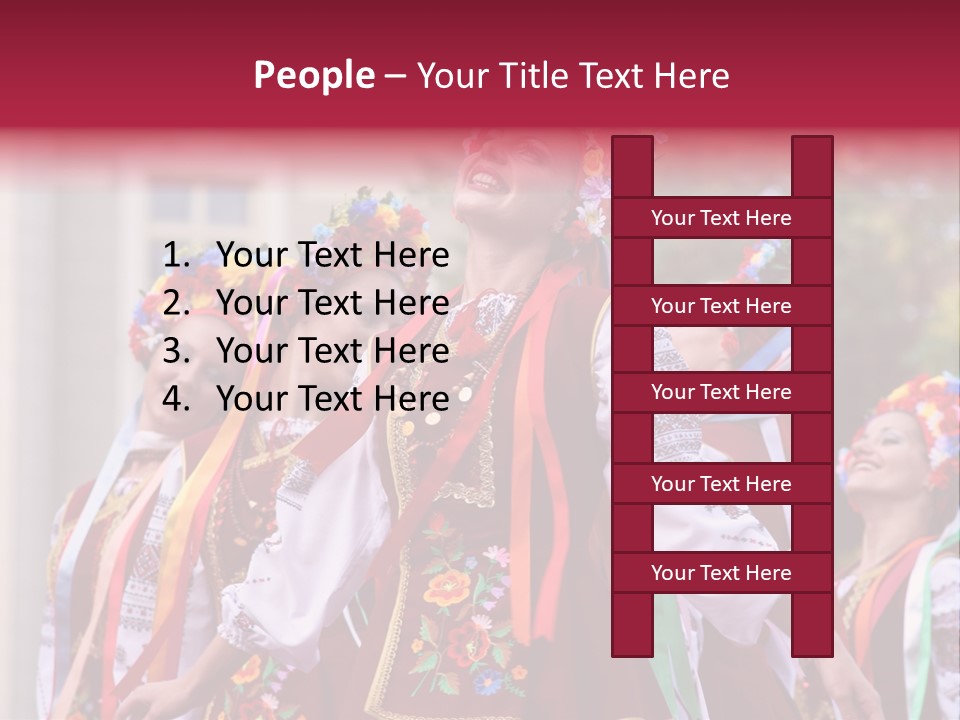 Bulgaria Dance Dancer PowerPoint Template