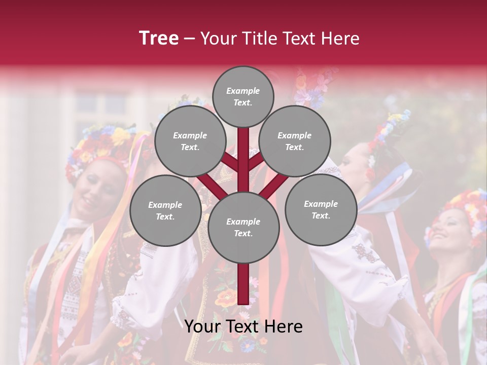 Bulgaria Dance Dancer PowerPoint Template