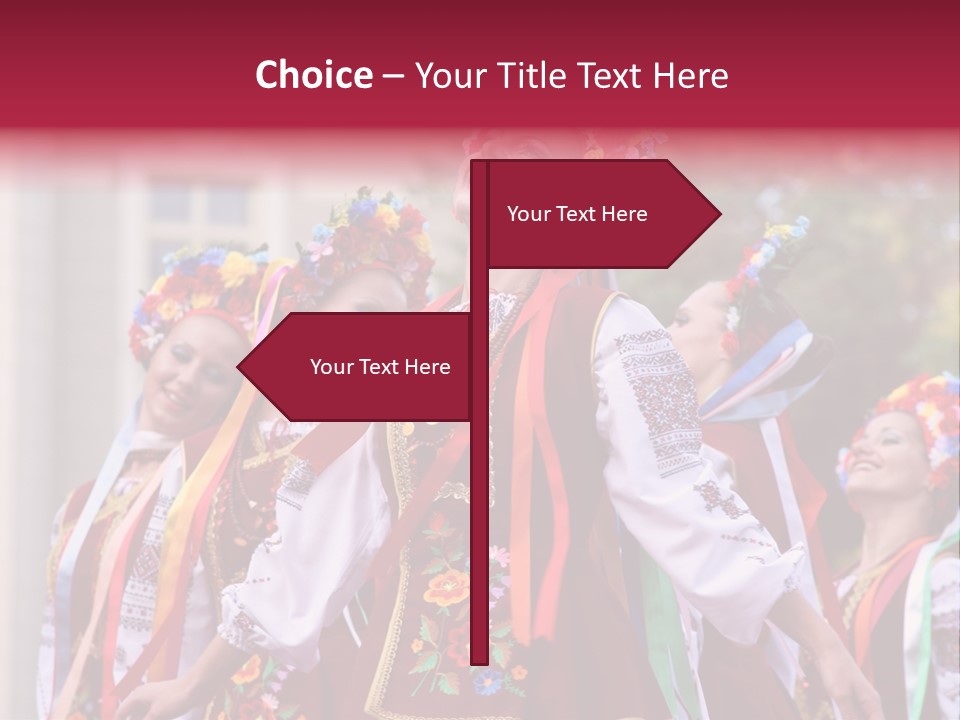 Bulgaria Dance Dancer PowerPoint Template