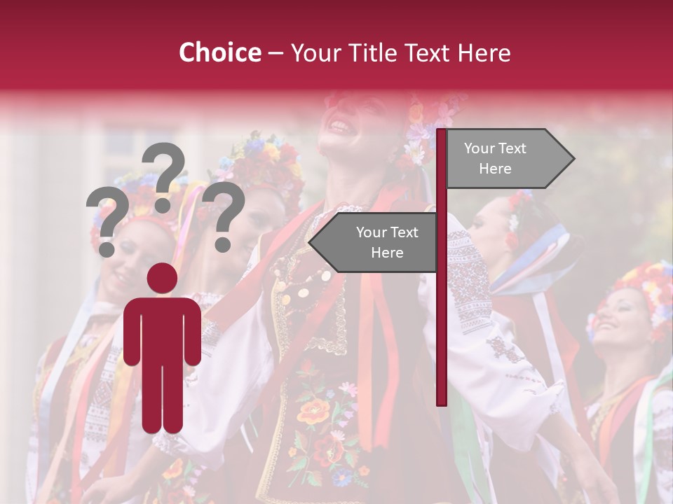 Bulgaria Dance Dancer PowerPoint Template